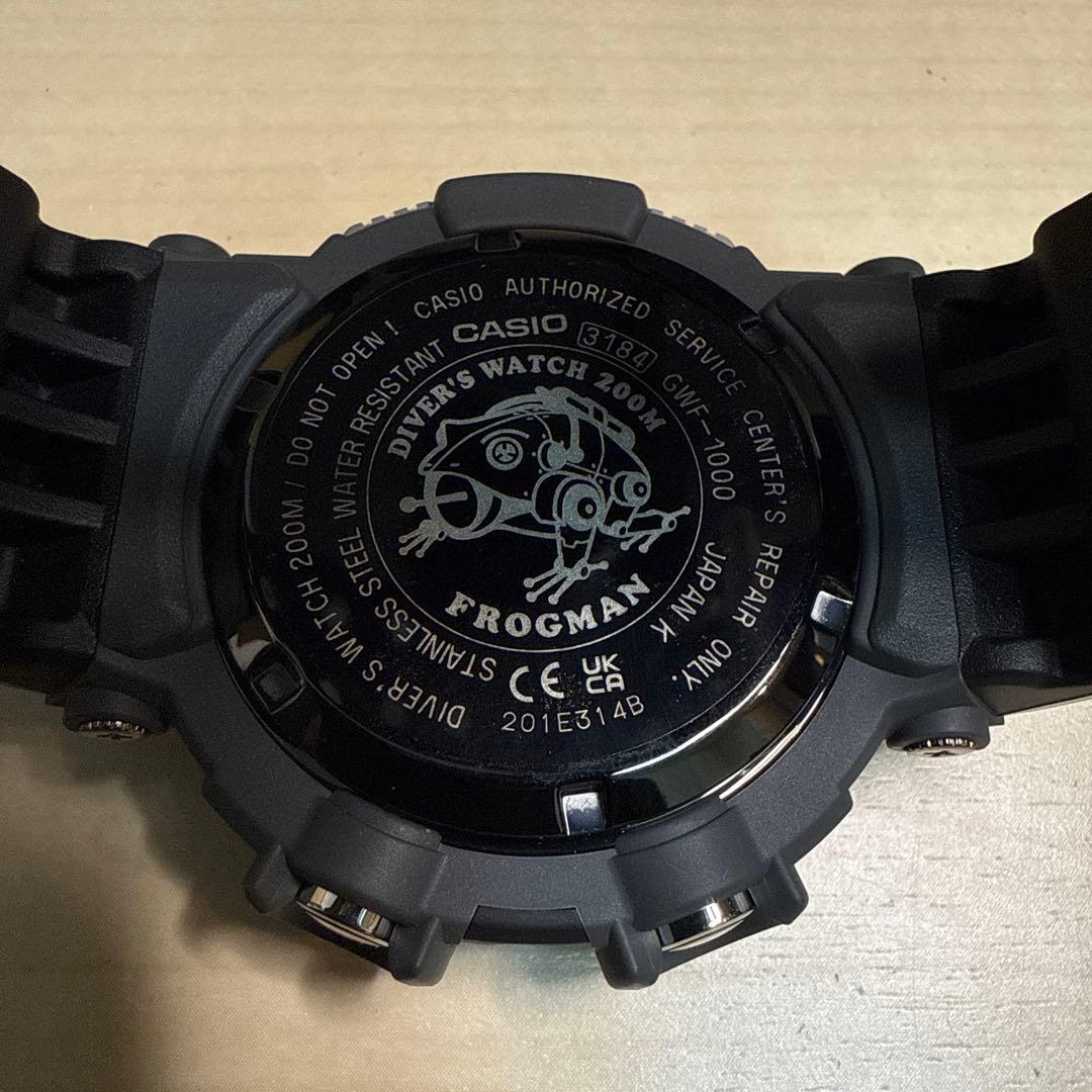 未使用品　G-SHOCK FROGMAN フロッグマン　GWF-1000-1JF