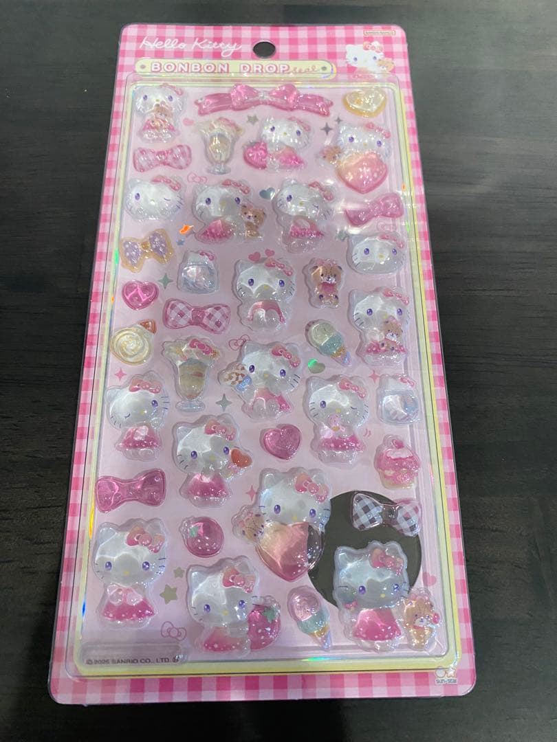 【正規品】【匿名配送】ボンボンドロップシール　サンリオ　第2弾　8種コンプリート