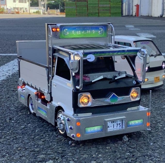 最終値下げ★デコトラ★ラジコン★wpl d12★オリジナル架装