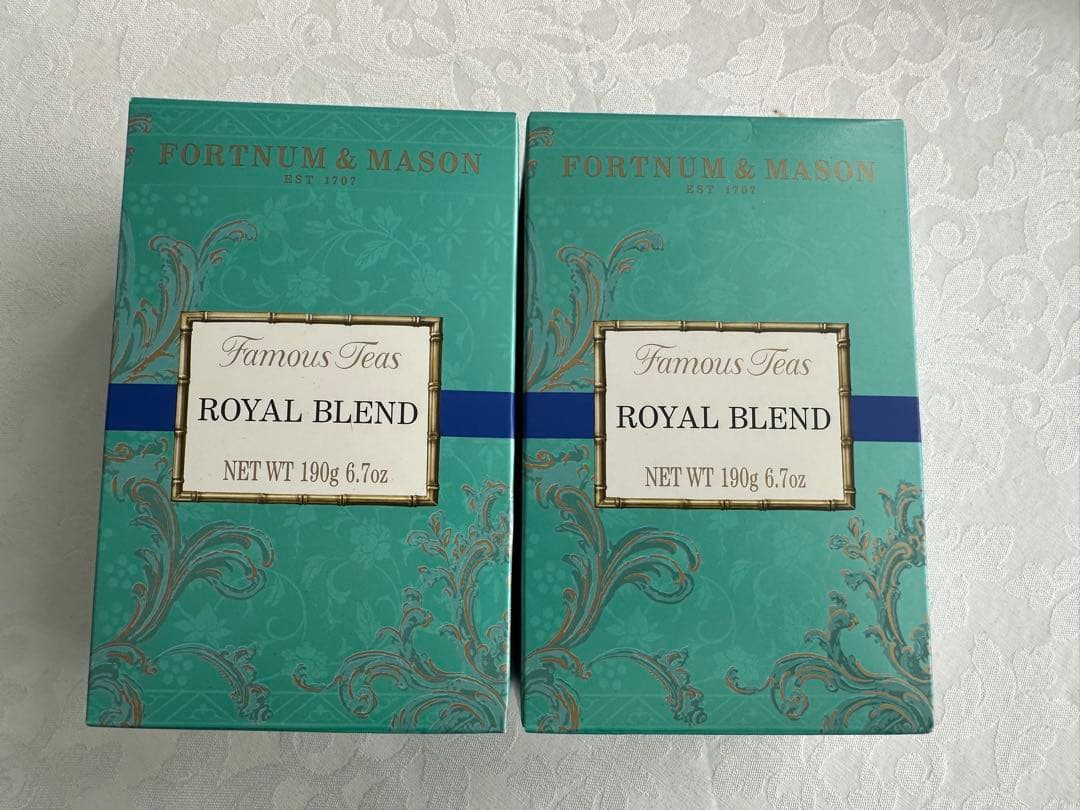 フォートナム＆メイソン ロイヤルブレンド 190ｇ入り イギリス 2箱セット
