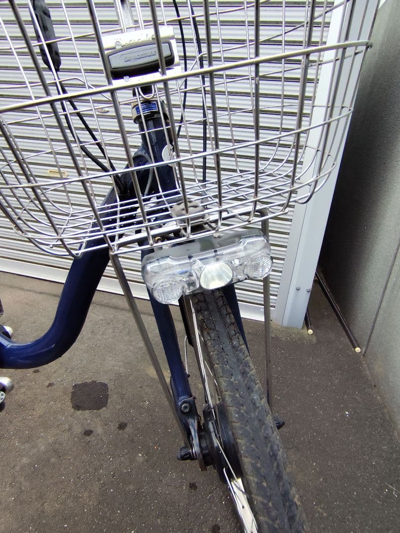 ブリヂストン　フロンティア　ベルト駆動チェーン交換不要　電動アシスト自転車