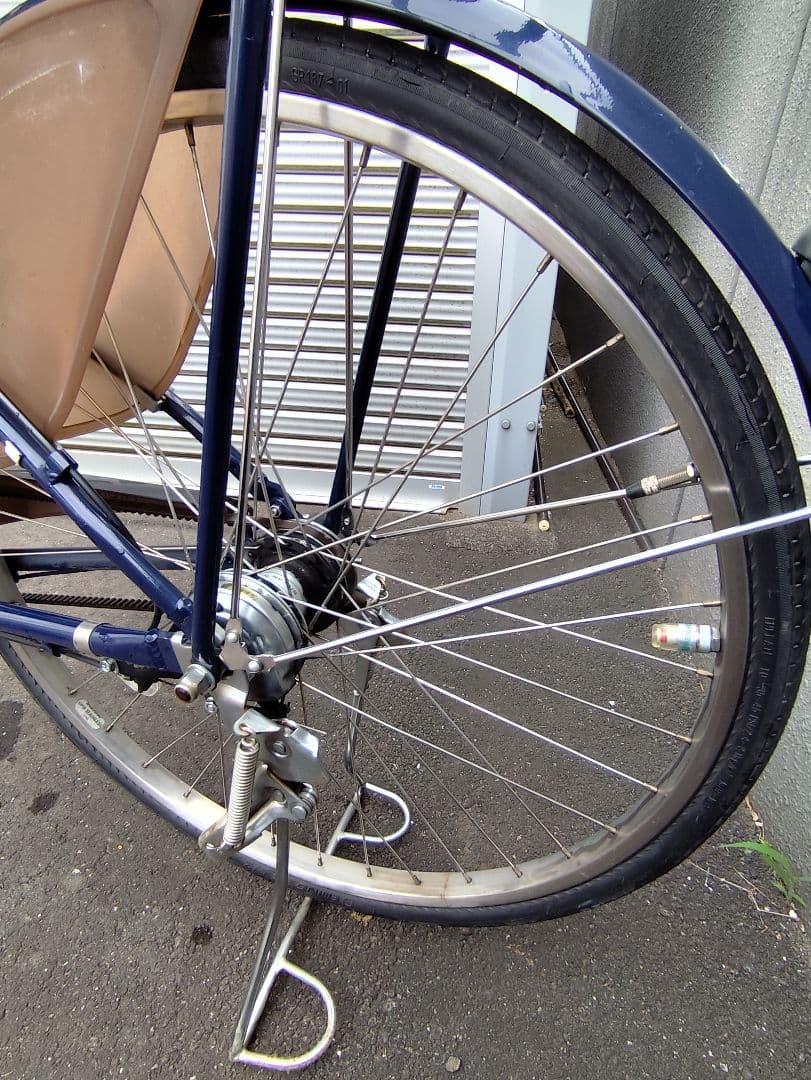 ブリヂストン　フロンティア　ベルト駆動チェーン交換不要　電動アシスト自転車