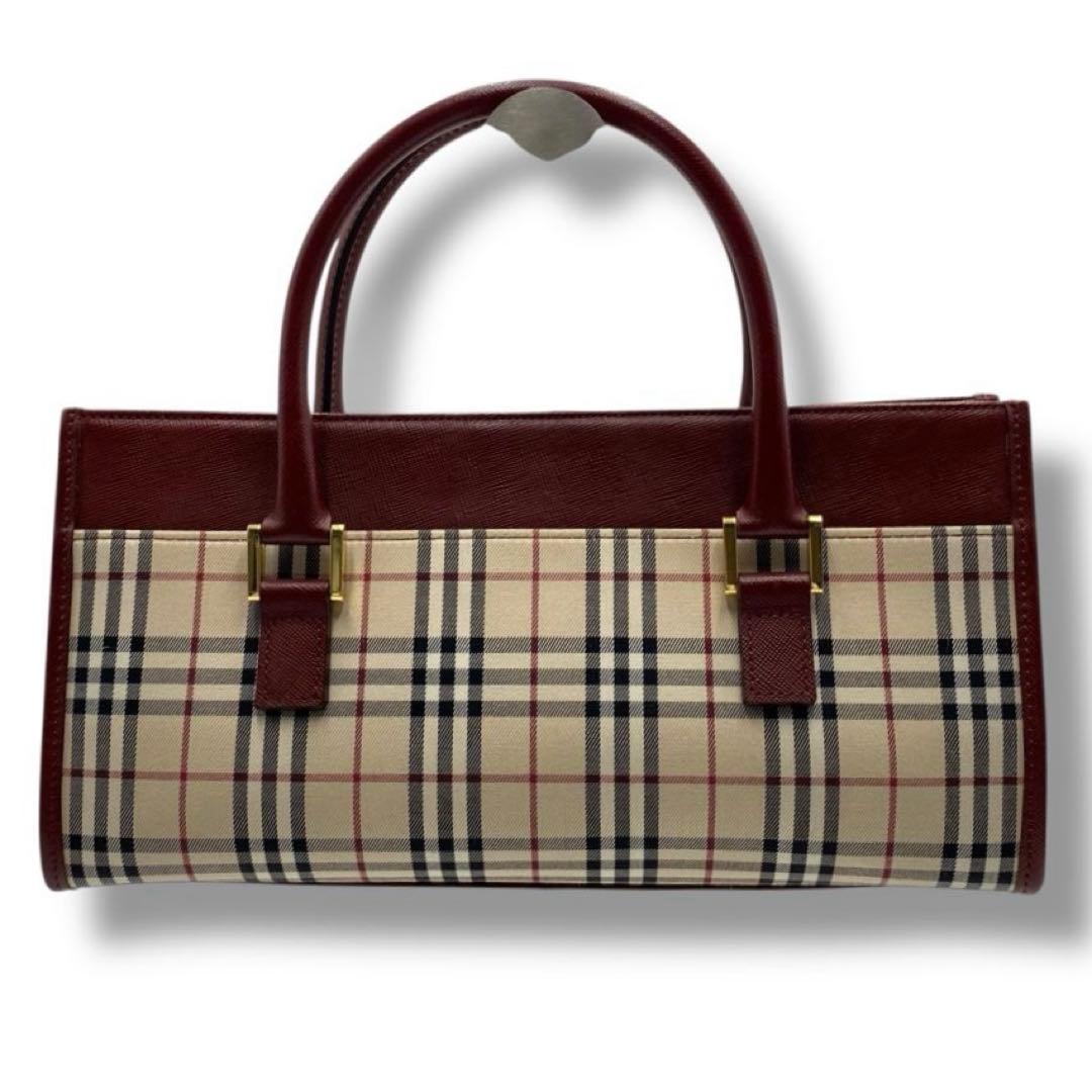 美品 BURBERRY バーバリー ノバチェック バッグ Vintage 希少