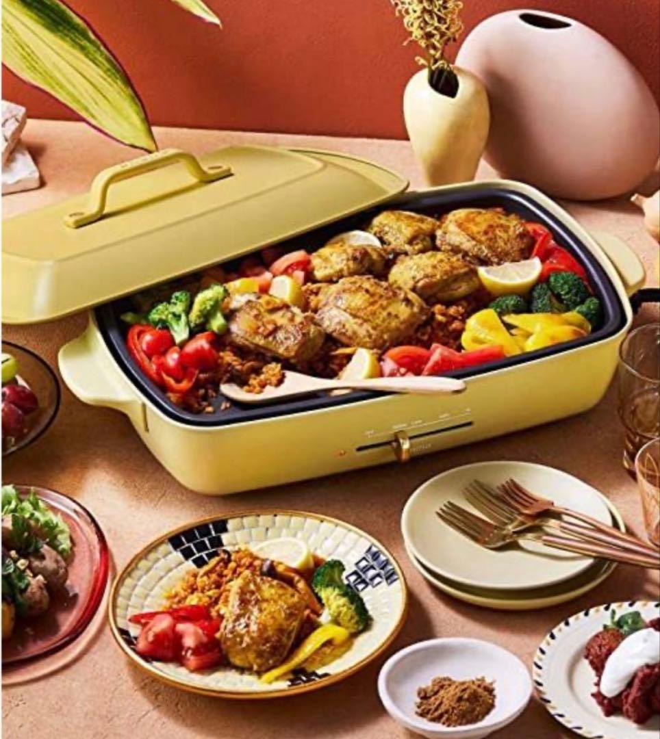 //あやママ//BRUNO ホットプレート グランデサイズ 【限定カラー】