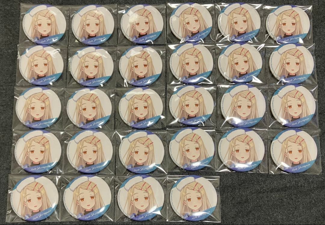 学園アイドルマスター　狭山スキー場コラボ　缶バッジ　等身　篠澤広　28個