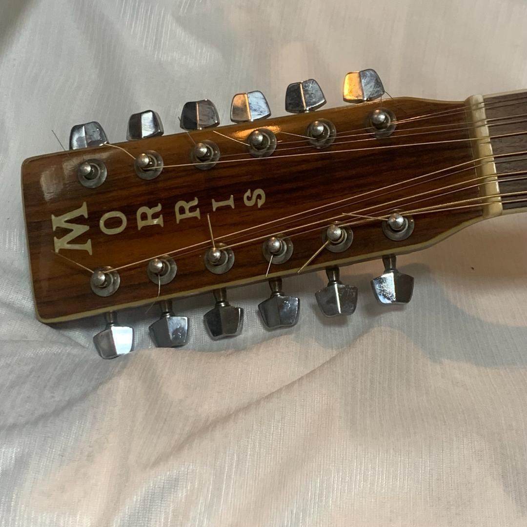 や*ん様 希少■MORRIS モーリス　縦ロゴ　12弦　B-40　アコースティッ