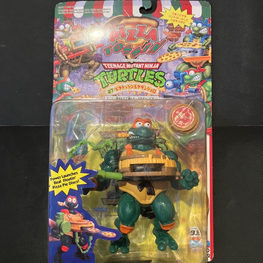 ミュータント タートルズ 27 ピザトッシンミケランジェロ タカラ フィギュア
