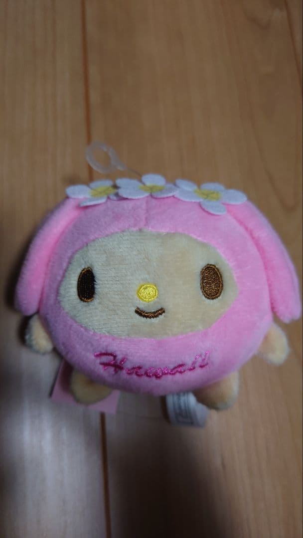 ハワイ限定【新品未使用】日焼けマイメロ お花　ぬいぐるみ　ABC　サンリオ