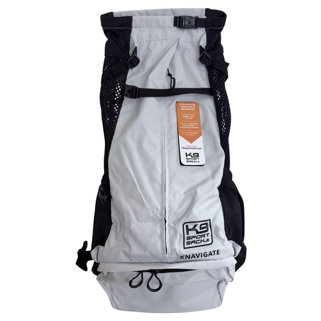 K9 KNAVIGATE バックパック 犬用キャリーバッグ ホワイト Lリュック