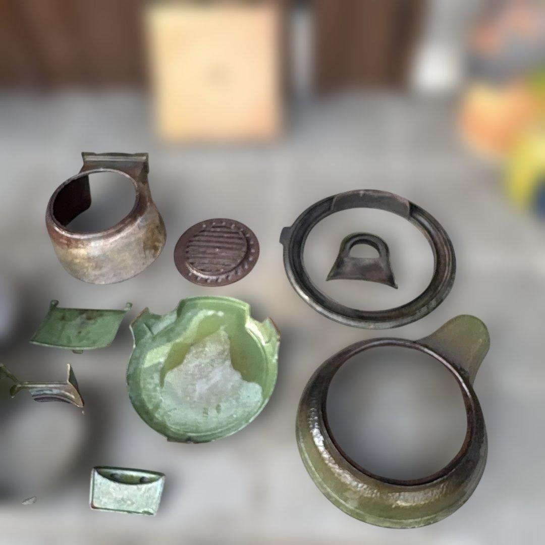 餅つき　福寿 カマド ＦＵＫＵＪＵ No3 鉄 かまど 釜戸 鋳物 釜