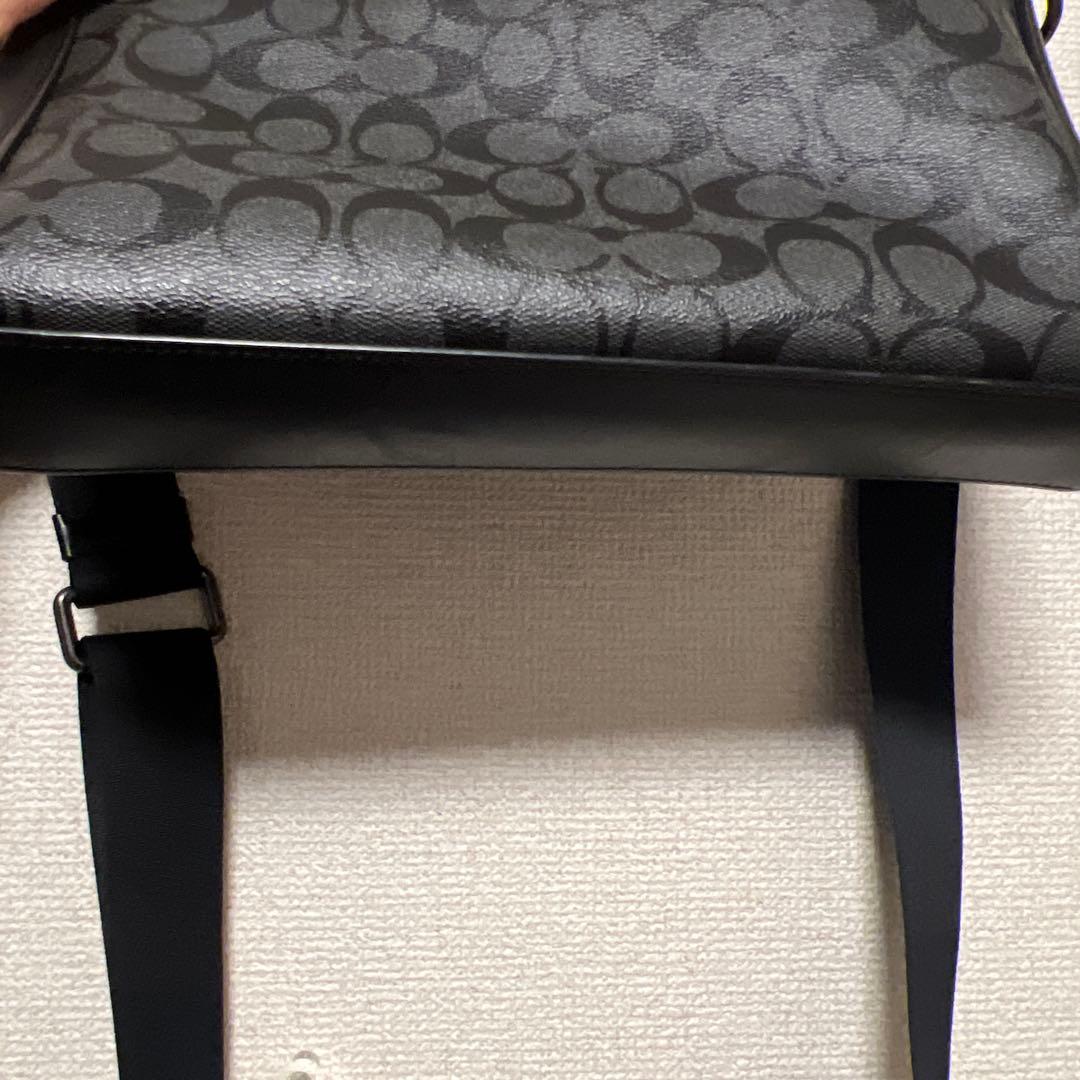 コーチ ショルダーバッグ ブラック/グレー