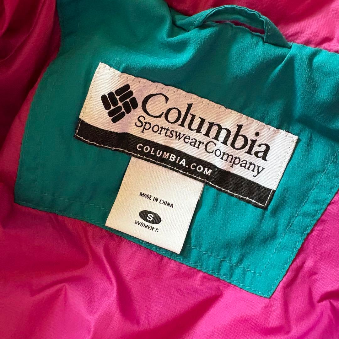 【超希少カラー⭐️】極暖columbia キルティングダウン グリーン　S