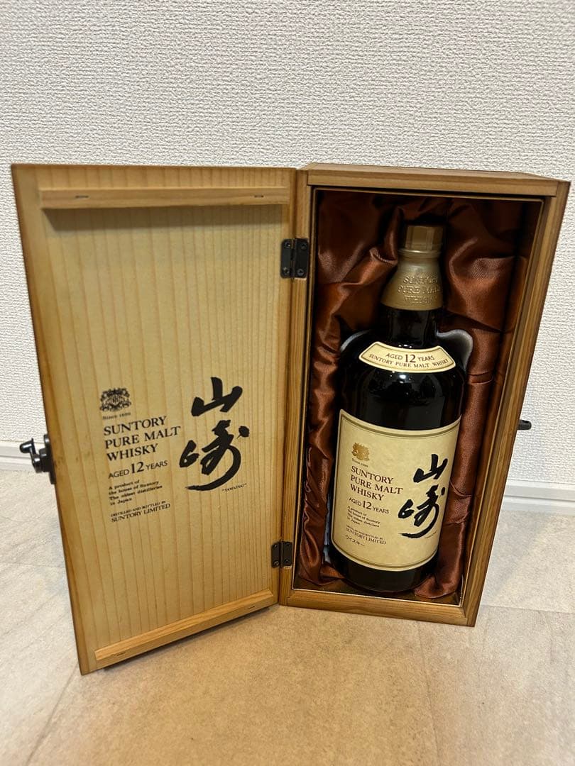 ▲ 希少▲サントリー ウイスキー　山崎12年 750ml 特級