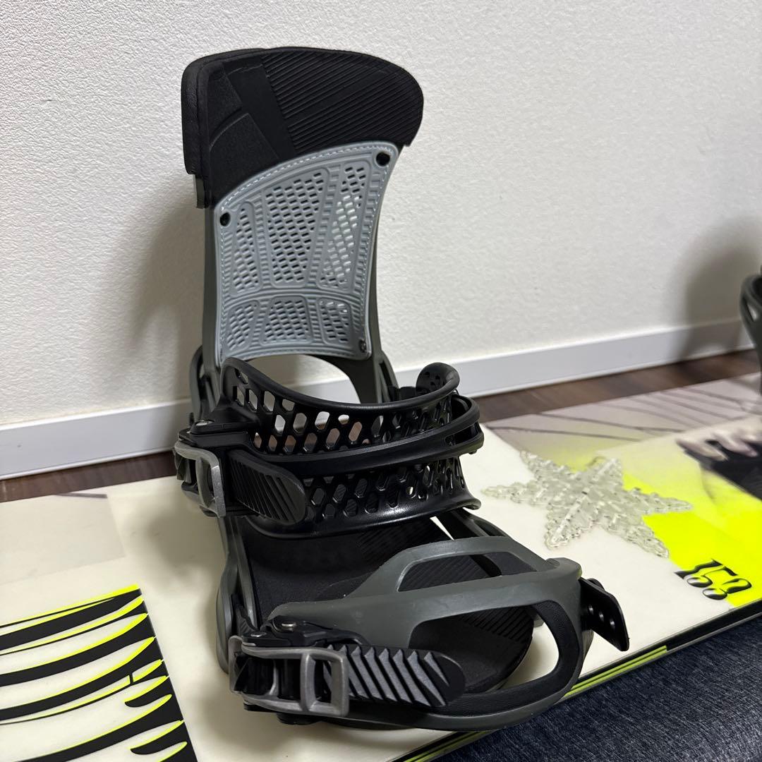 超美品 サロモン VILLAIN 153 バートン MALAVITA Mサイズ