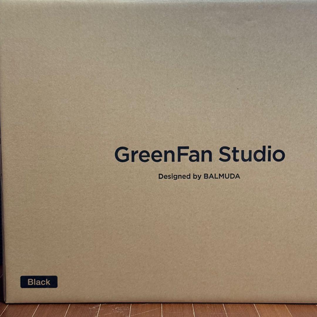 バルミューダ グリーンファンスタジオ ブラック AGR01JP-BK 扇風機