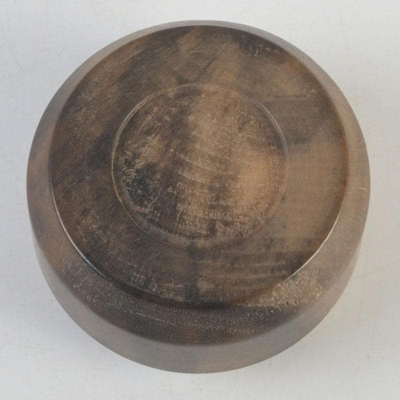 茶道具　黒柿製　雪吹　棗　V　9852