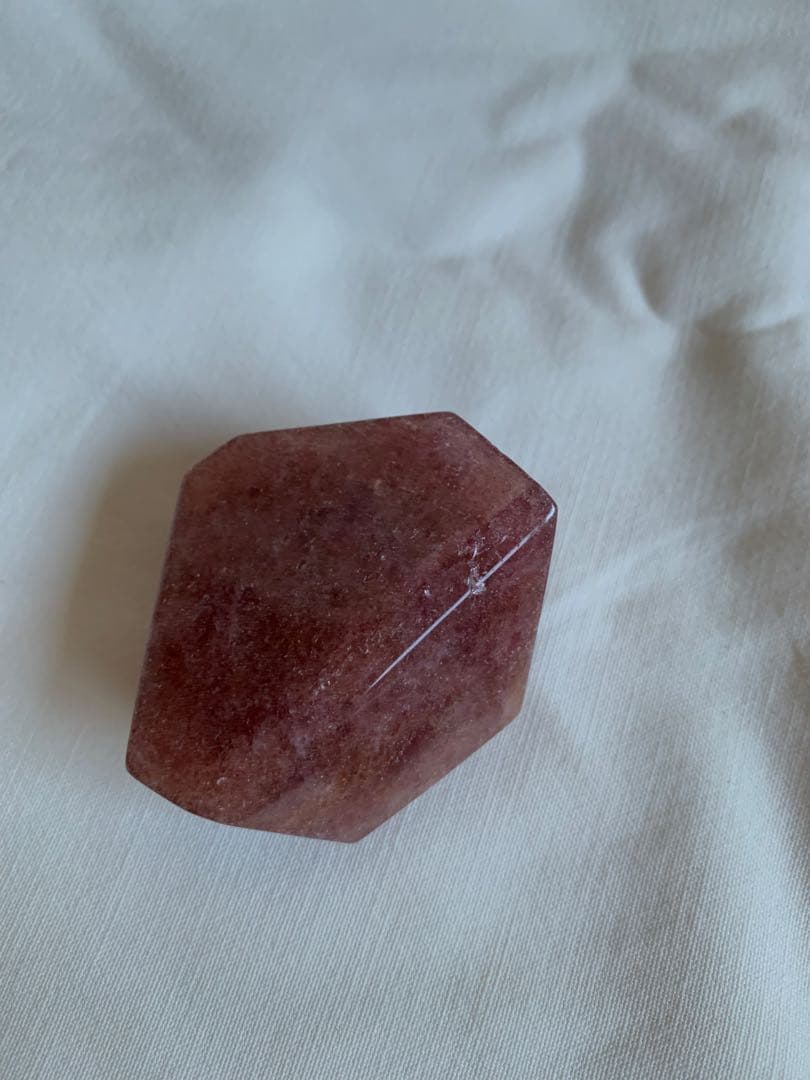 【天然石】ストロベリークォーツ フリーフォーム