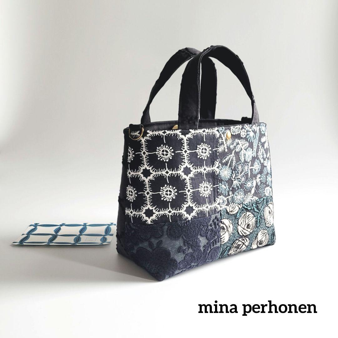 ミナペルホネン　パッチワークシンプルトートバック d