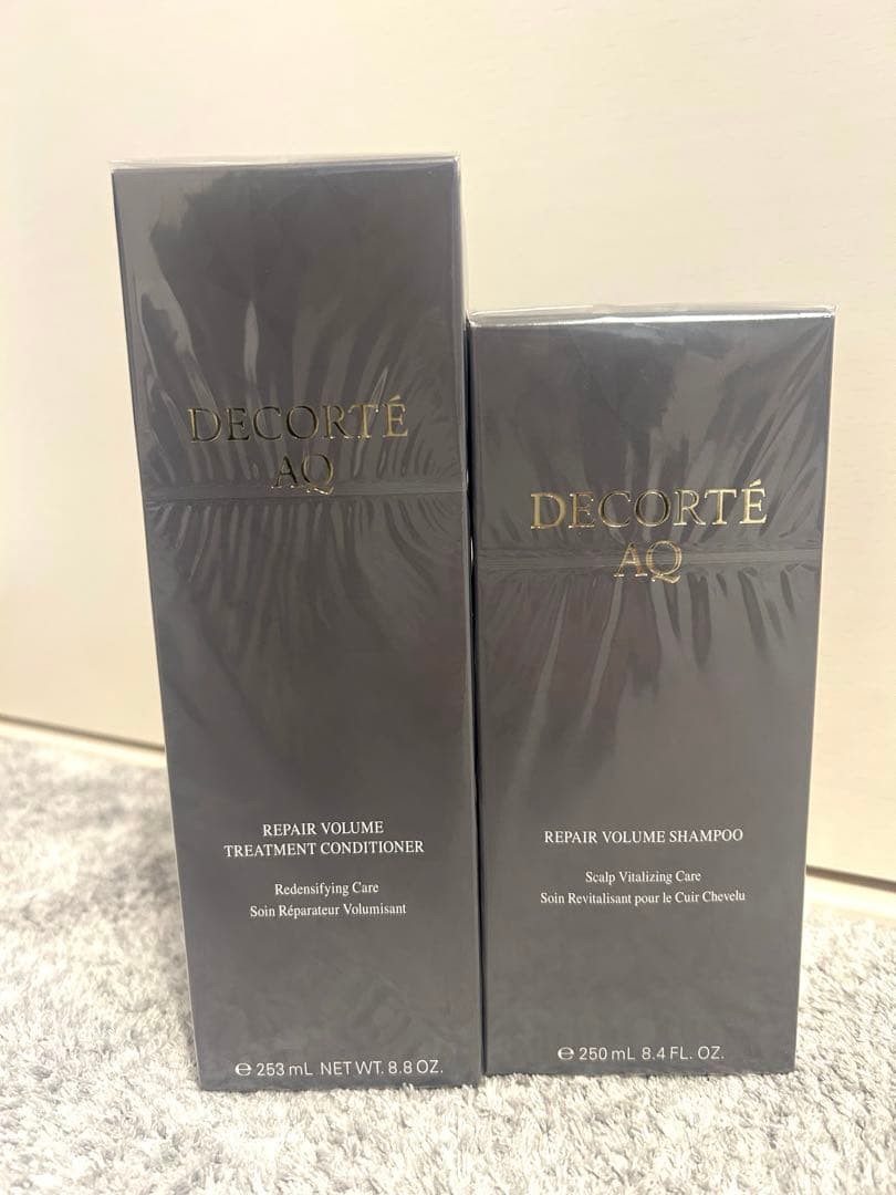 DECORTE AQ リペアボリュームシャンプー＆トリートメントセット