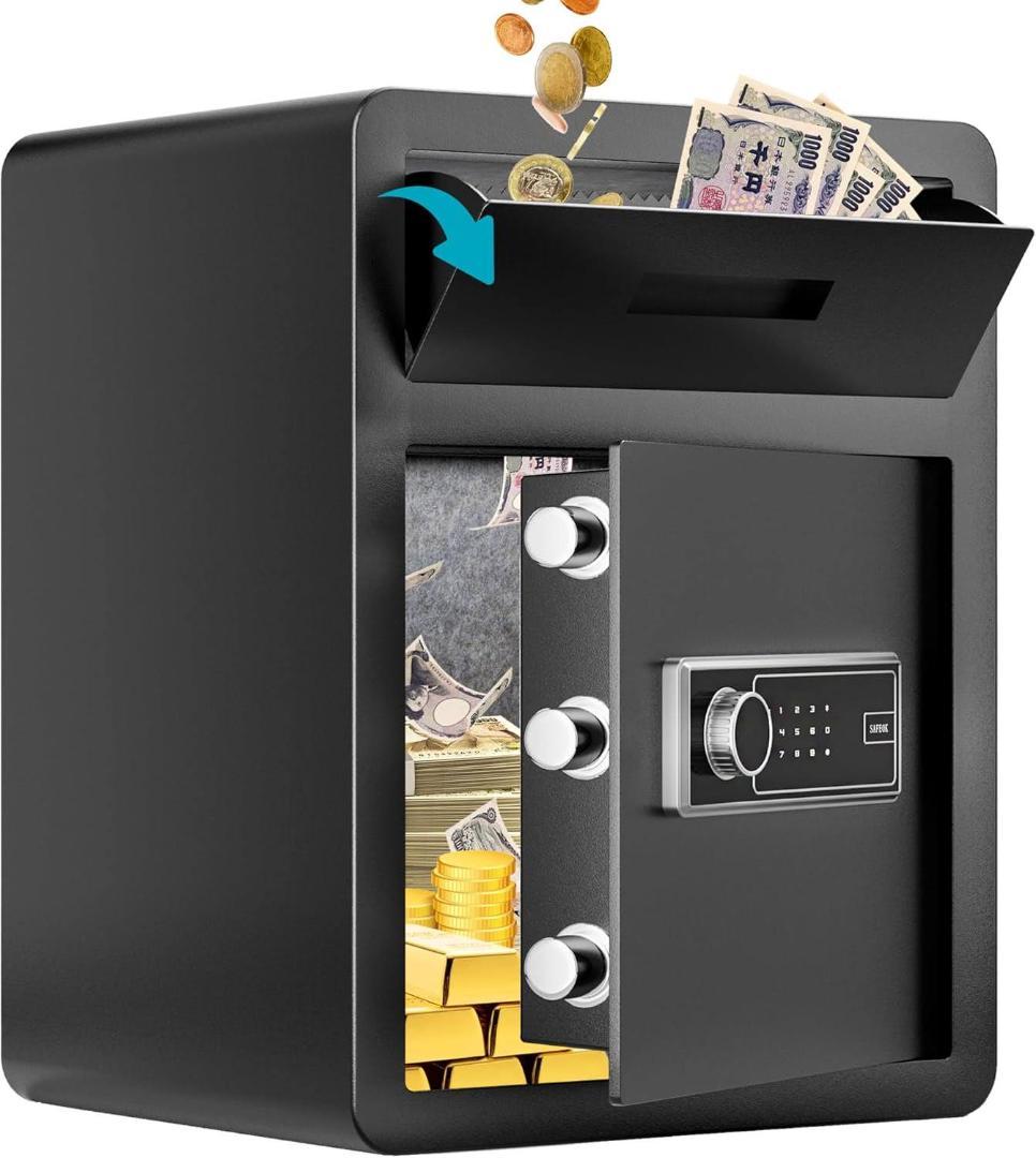 投入型金庫 58L 合金鋼製 新品未使用品