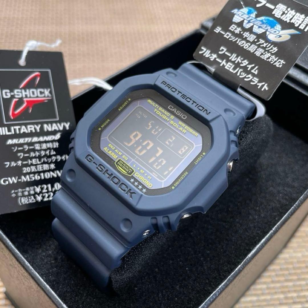 未使用 CASIO G-SHOCK GW-M5610NV