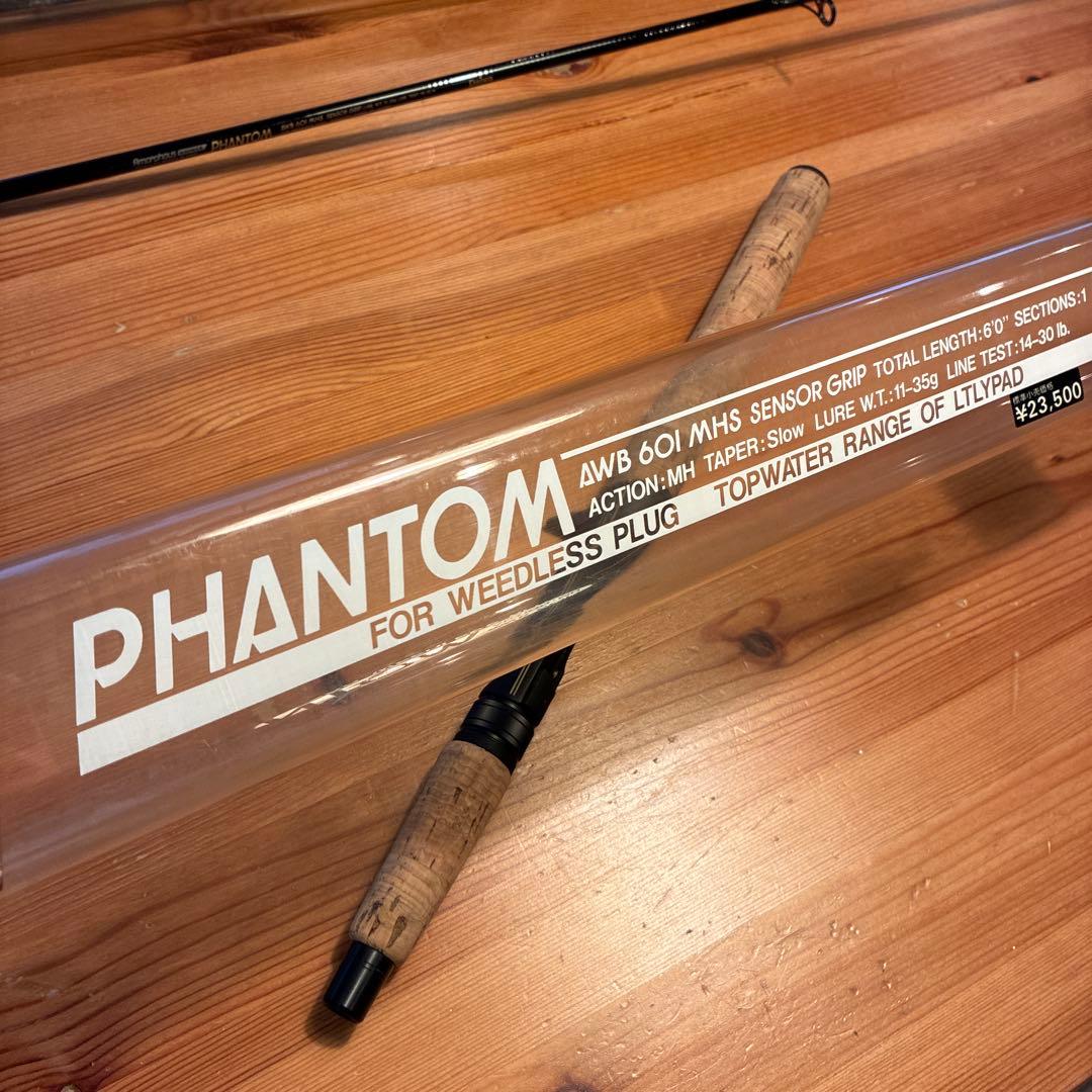 ロッド Daiwa phantom 601 MHS Amorphous