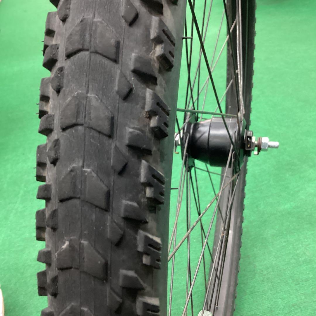 アルミリム 前輪 27.5×1.95 タイヤ付 27.5インチ　J2端子　オート