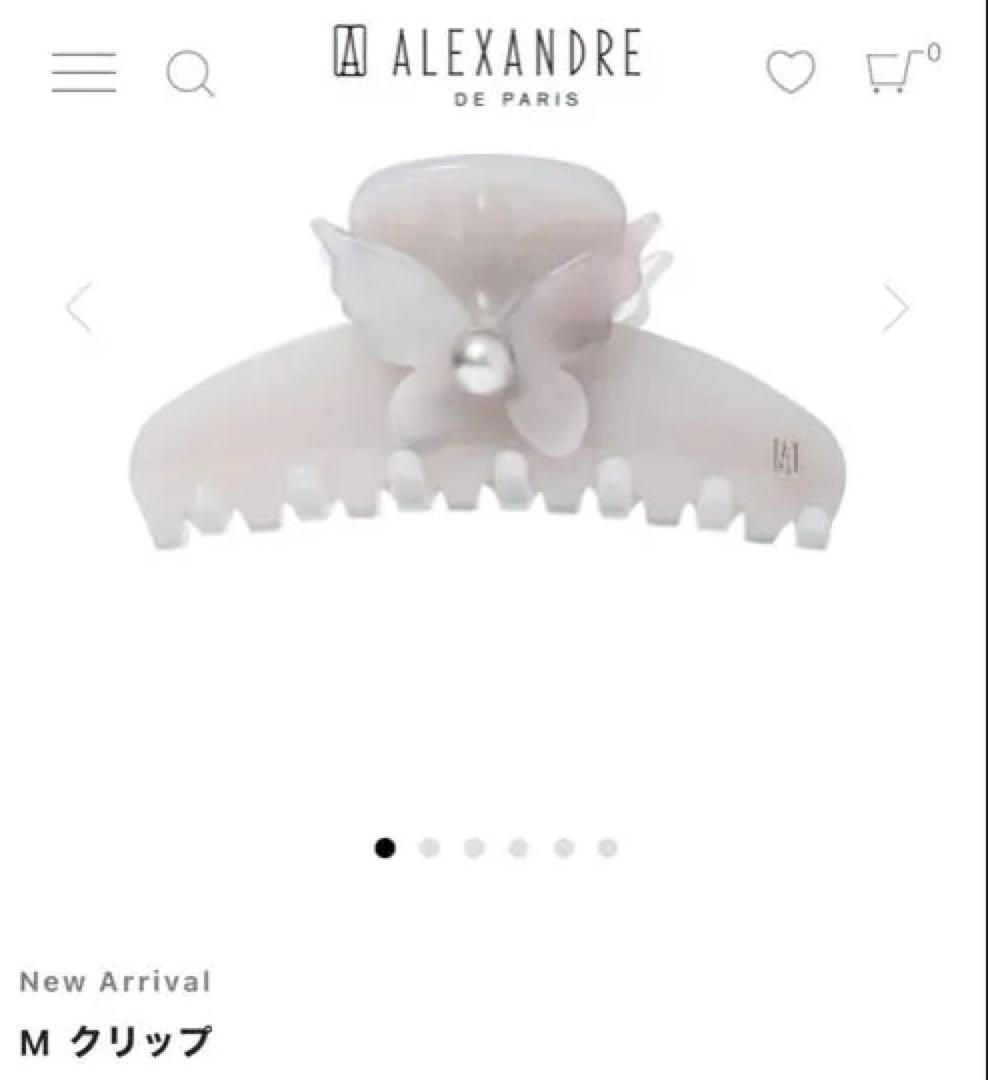 ALEXANDRE DE PARIS M クリップ グレー