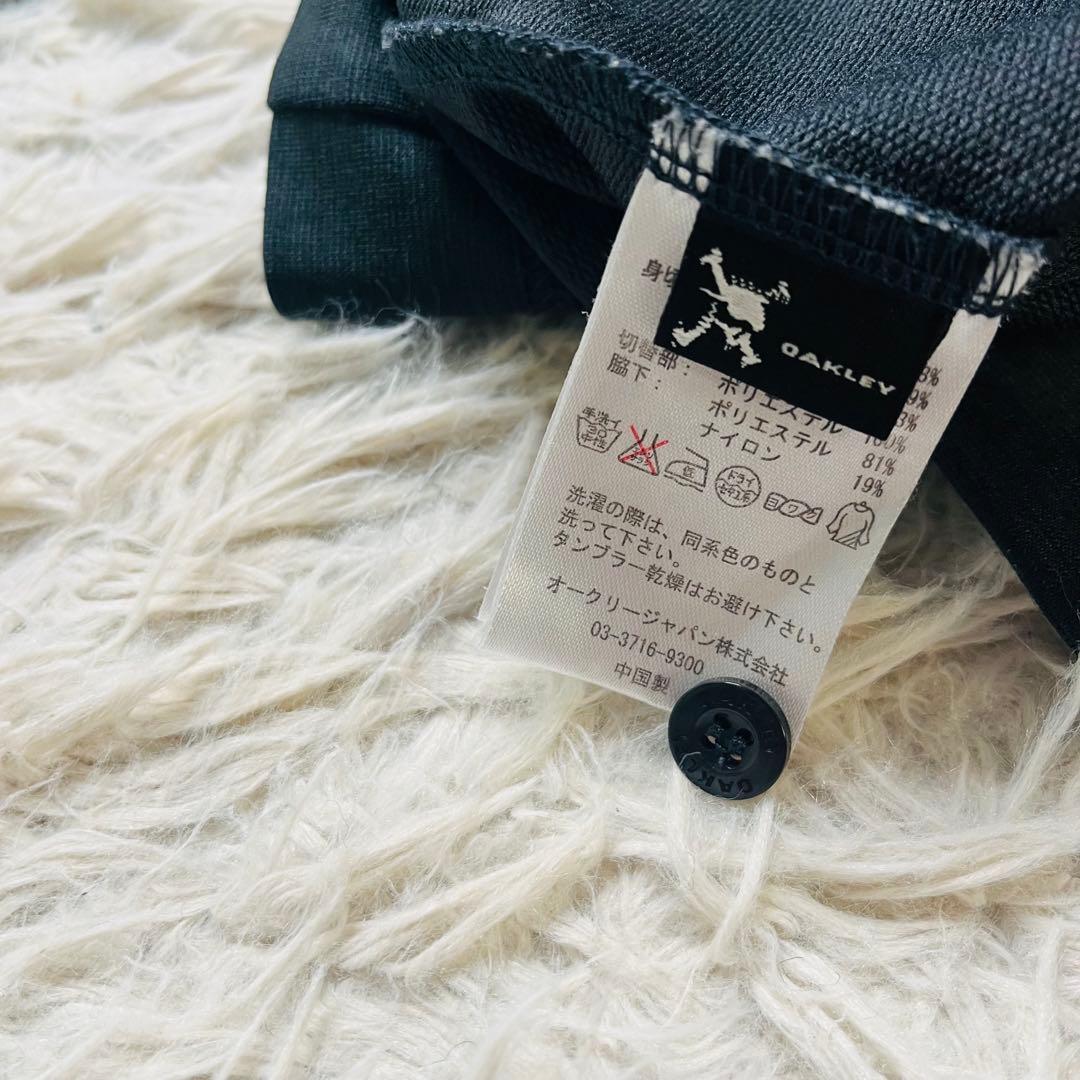 メンズウェア OAKLEY GOLF SKULL STRETCH L/S POLO XL