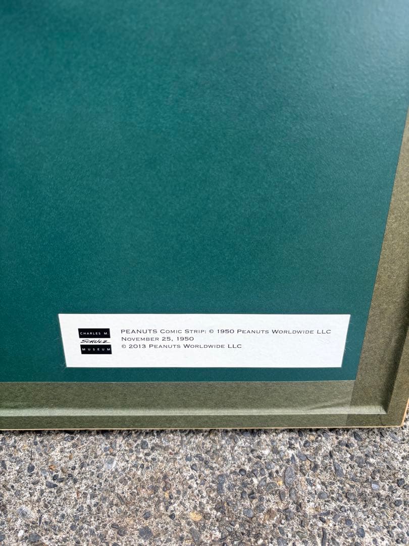 PEANUTS SNOOPY 複製原画　スヌーピー　限定25