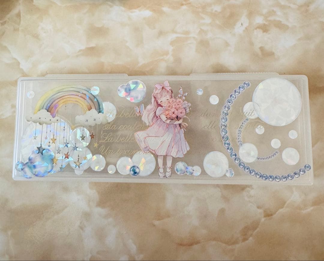 マスキングテープケース 虹と少女　10