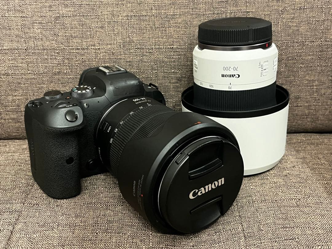 デジタルカメラ canon R6,RF24-105 f4 L,RF70-200 f4 L
