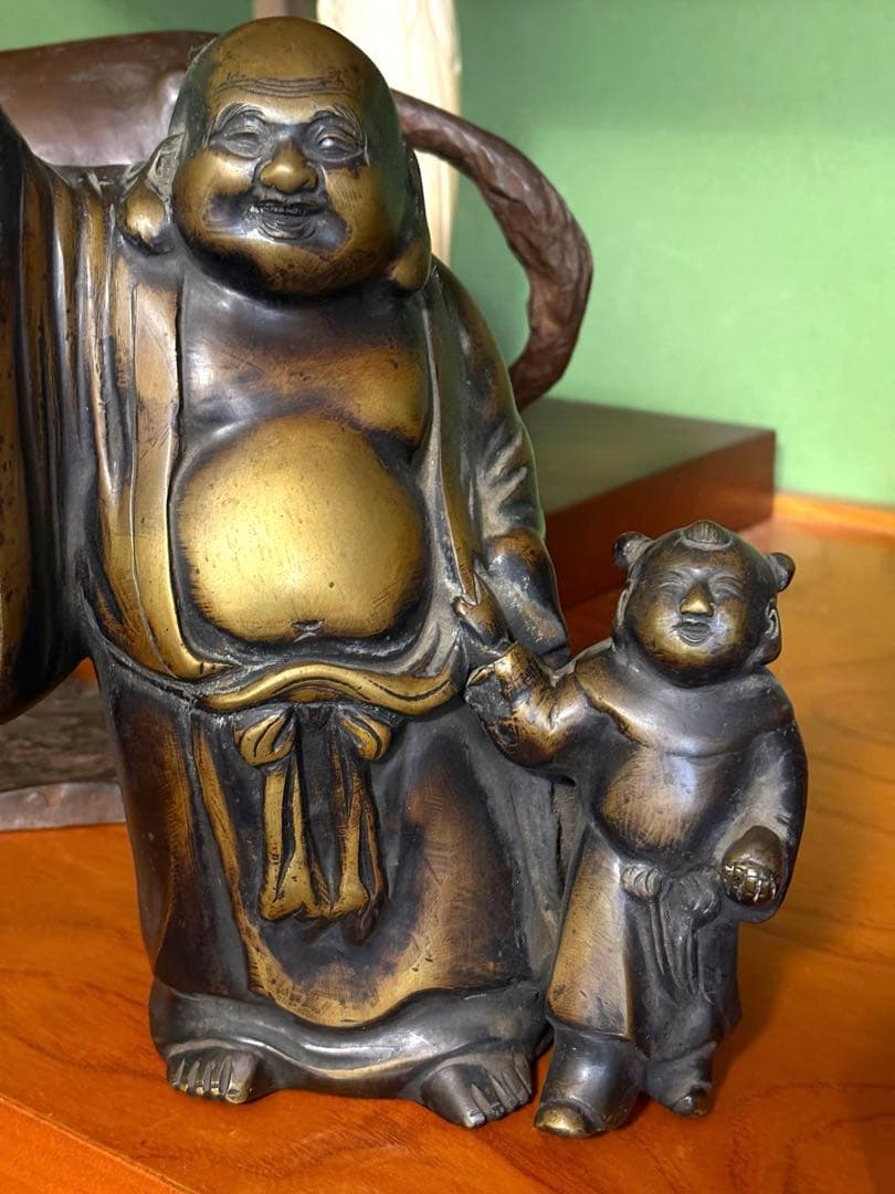 布袋尊　置き物　縁起物