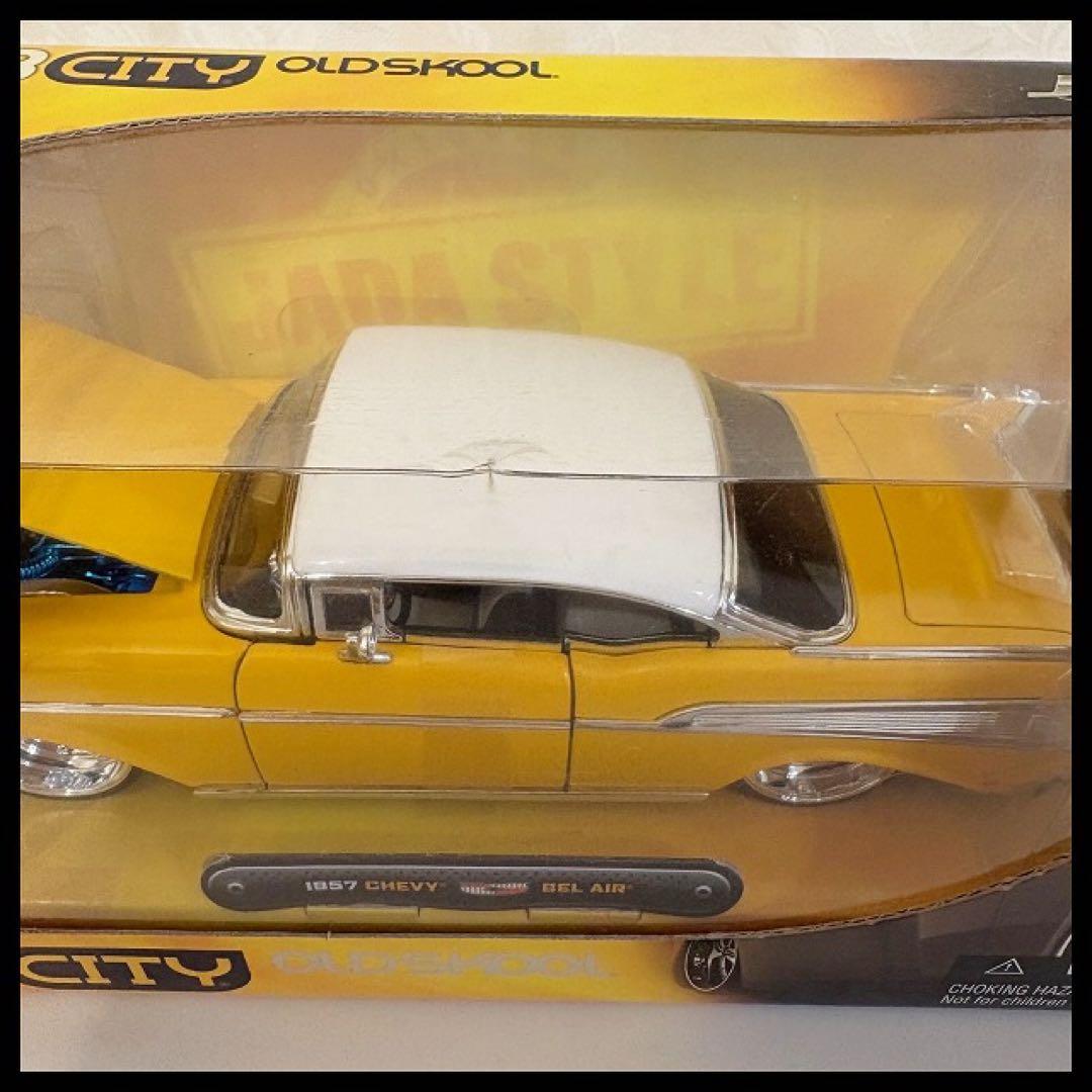 Jada TOYS ミニカー　DUBCITY●1957 CHEVY BELAIR