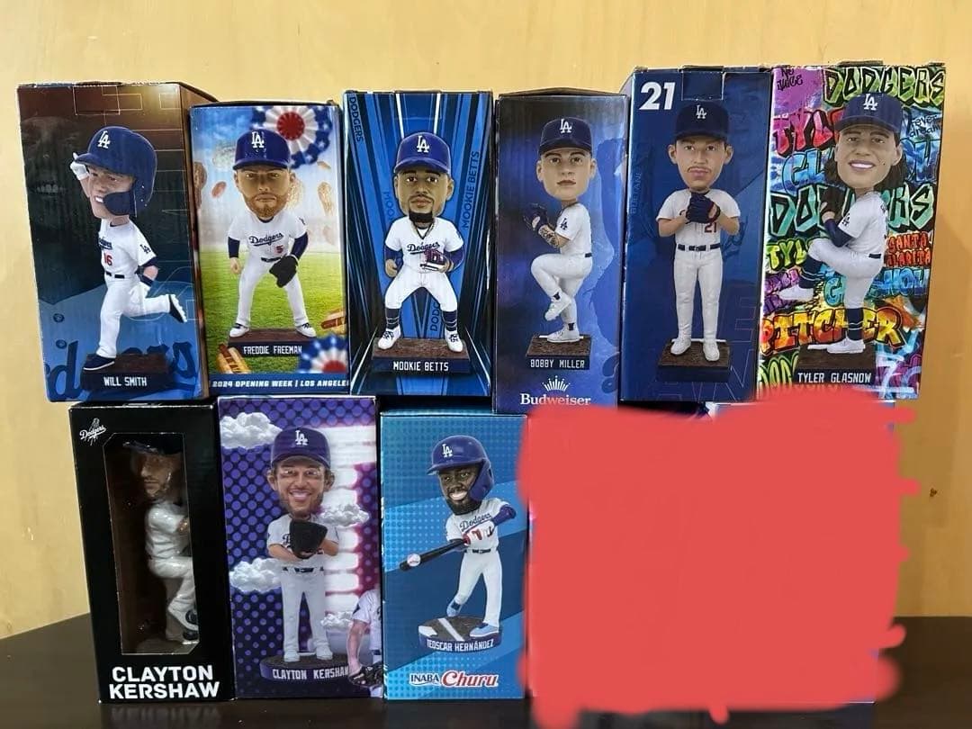 ドジャース 球場配布ボブルヘッド 11点まとめ売り