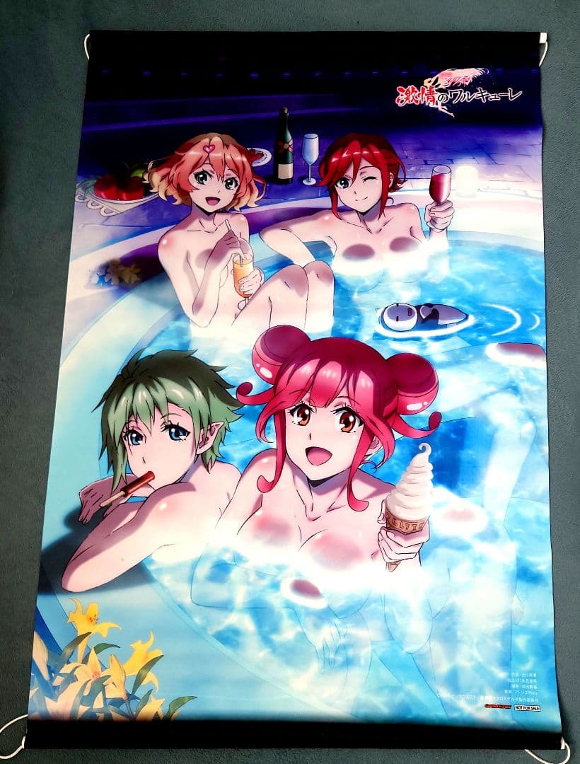 新品未使用　劇場版マクロスΔ 激情のワルキューレ タペストリー