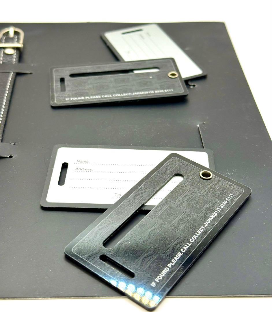 【非売品•未使用】Amex センチュリオンカードラゲージタグ2枚