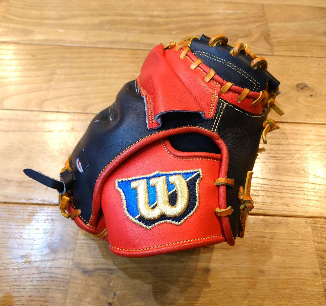ウィルソン キャッチャーミット トレーニングミット 型付け ラベル交換済