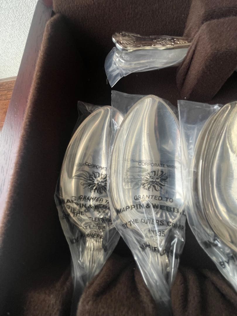 まっつぉ様ご予約マッピン＆ウェッブ Mappin＆Webb 木製ケース