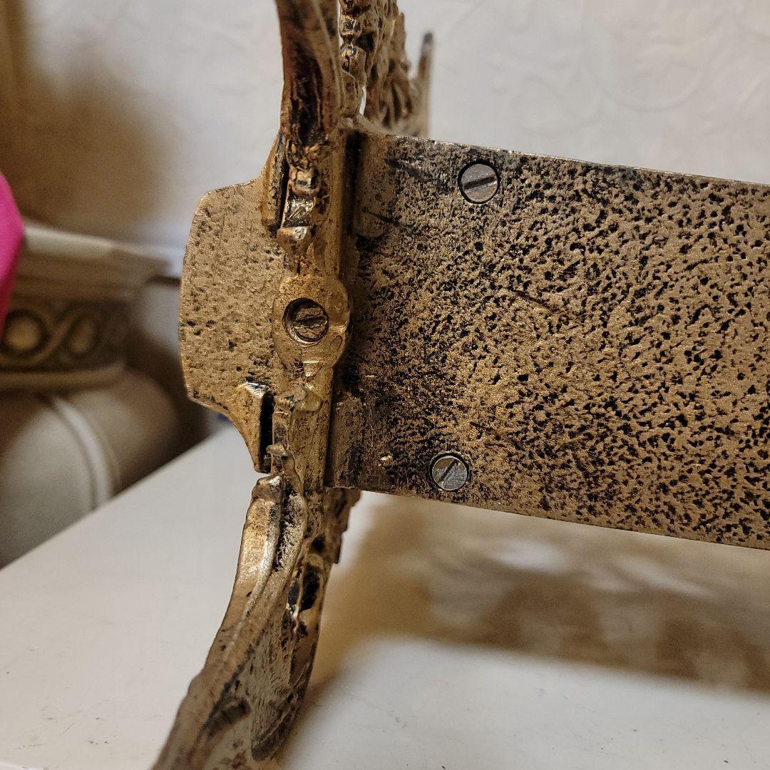 ヴィクトリアンスタイル 　マガジンラック　物入れ　アンティーク仕上げヴィンテージ