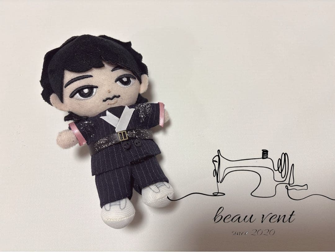 すのチル服　BIGすのチルとおそろいネイビースーツ　すのチル