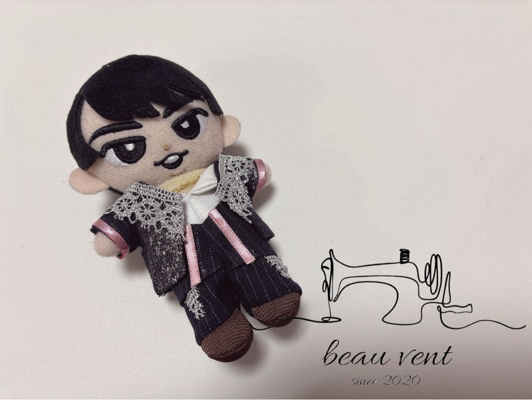 すのチル服　BIGすのチルとおそろいネイビースーツ　すのチル