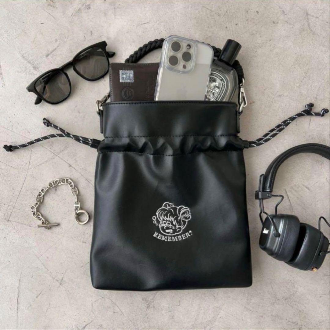 美品★remember 2way Drawstring Bag 巾着バッグ
