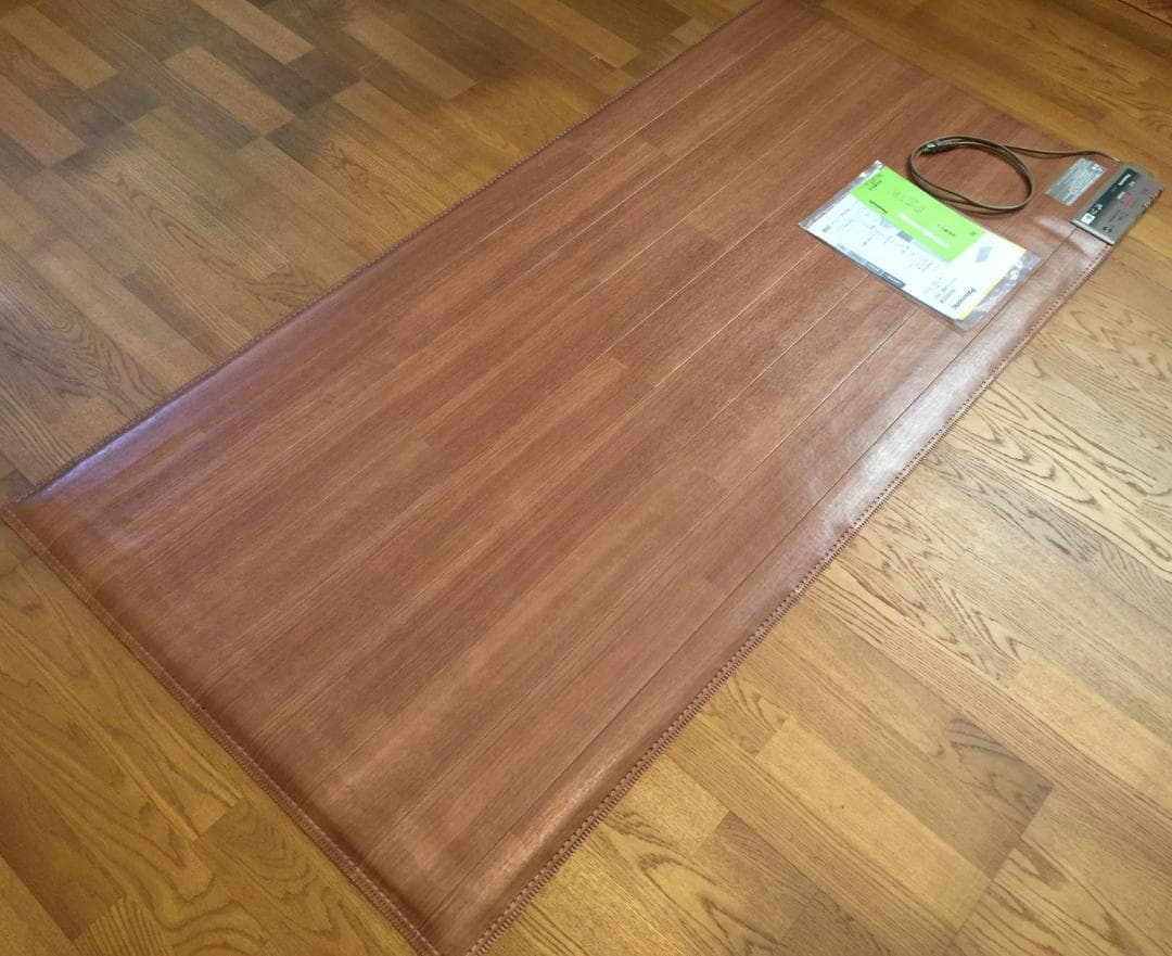 【美品】Panasonic 床暖房 ホットカーペット DC-1V3 木目調