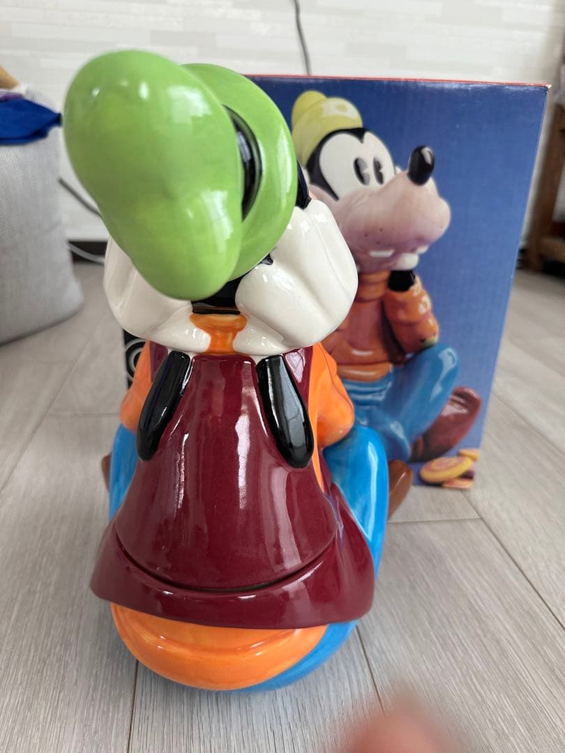 アメリカ購入グーフィー　クッキージャー　ディズニー　ヴィンテージ アンティーク