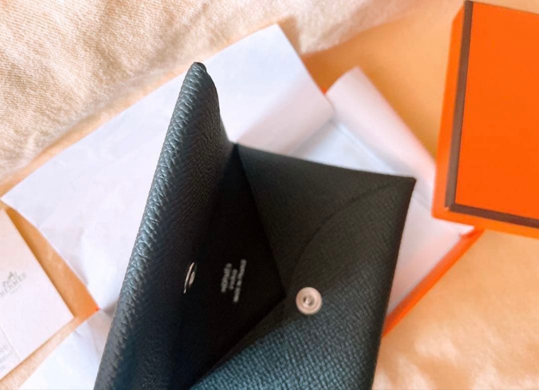 極美品Hermes エルメス ガルヴィ HERMES CALVI U刻印