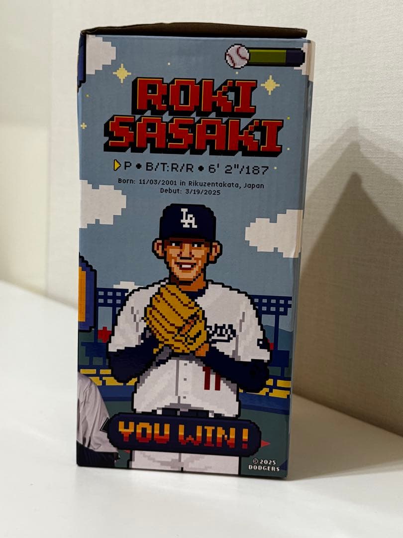 佐々木朗希　ボブルヘッド 限定品