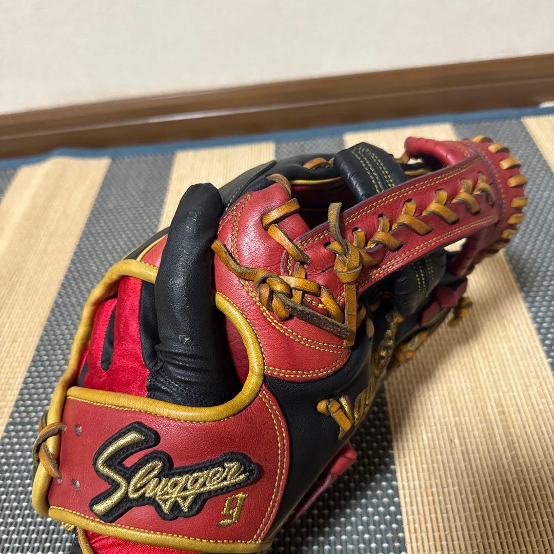 【最終】湯揉み型付済 久保田スラッガー L7内野手用オーダーグラブ