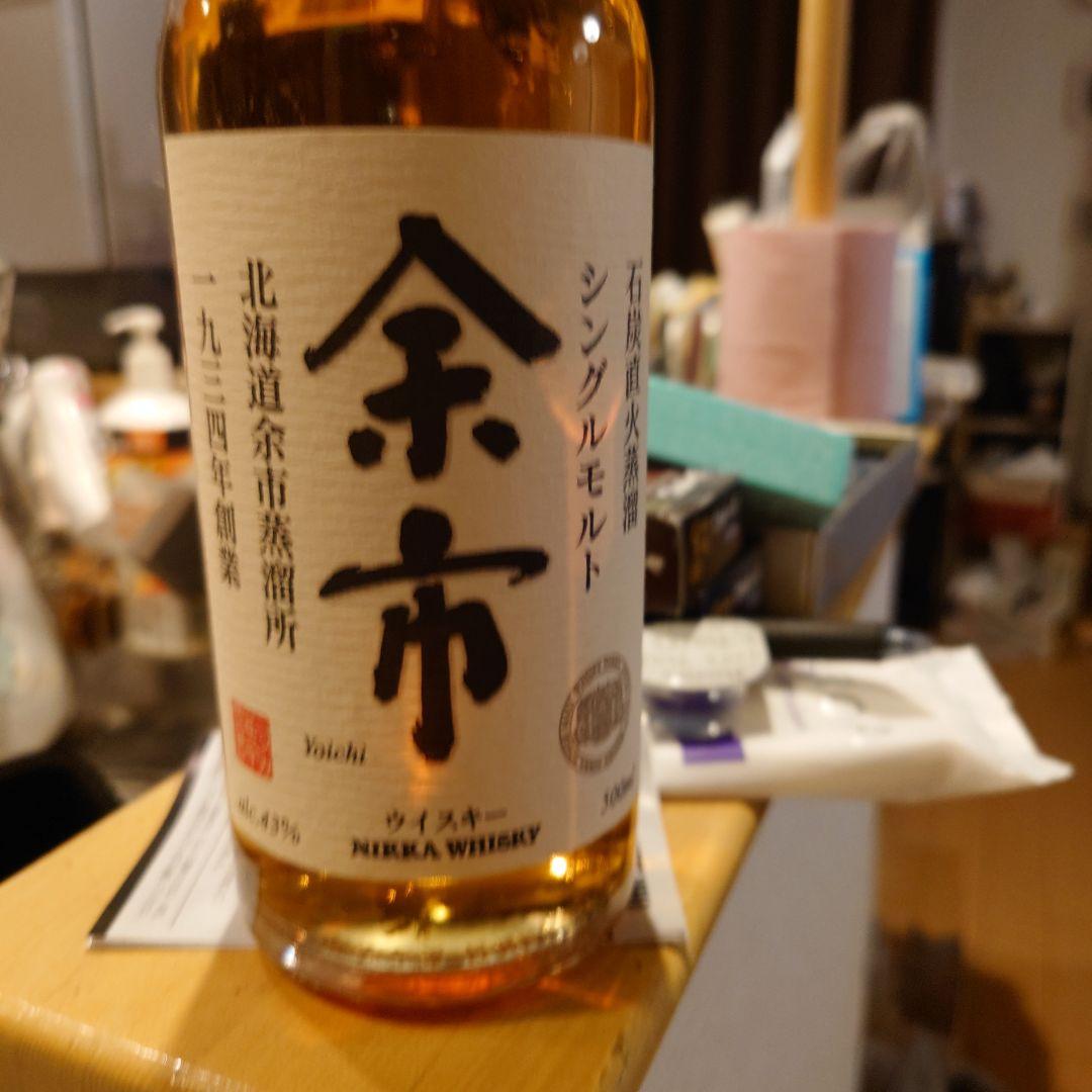 ニッカウヰスキー　シングルモルト　余市