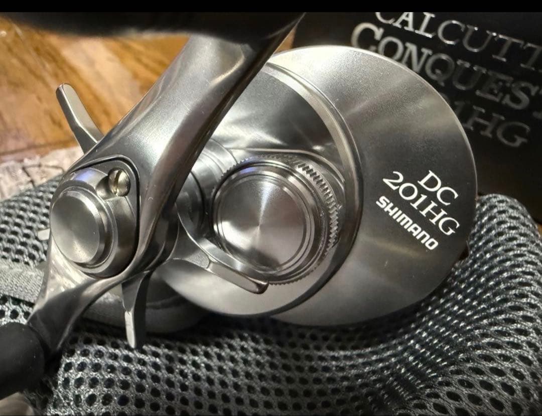 シマノ カルカッタコンクエストDC201 HG 左 SHIMANO ベイトリール